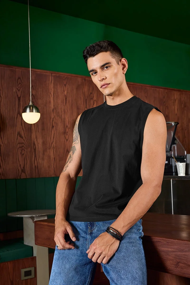 سنيتش بلوزة بدون أكمام قطن % من كور لاب